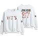 Kpop Hoodie Love Yourself Hoodie SUGA Jimin Jungkook V Rap J-Hope Jin Hoodies Sweatshirts