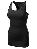 J.TOMSON PLUS Womens Basic Ribbed Tank Top Plus Size