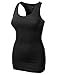 J.TOMSON PLUS Womens Basic Ribbed Tank Top Plus Size