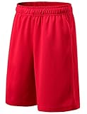 Tesla Boy's Active Shorts Sports Performance HyperDri II With Pockets KBS01
