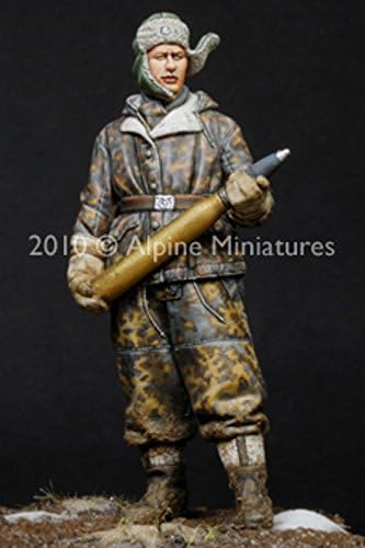 Alpine Miniatures 1:35 WWII German Waffen SS Panther Crew #2 Resin Figure #35106