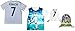 Ronaldo Jersey Style T-shirt Kids Cristiano Ronaldo Jersey Picture T-shirt Gift Set Youth Sizes ✓ Premium Quality ✓ Lighteight Breathable ✓ Soccer Backpack Gift Packaging