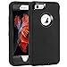 iPhone 6 Plus/6S Plus Case, Maxcury Heavy Duty Shockproof Series Case for iPhone 6 Plus /6S Plus (5.5") with Built-in Screen Protector Compatible with All US Carriers (Black) primary