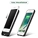 Battery Case for iPhone 6s/6 6000mAh, iPosible Upgraded Portable Rechargeable Charging Case Extended Battery Pack for Apple iPhone 6s/6 (4.7 inch) Protective Backup Cover Charger Case Power Bank-Black
