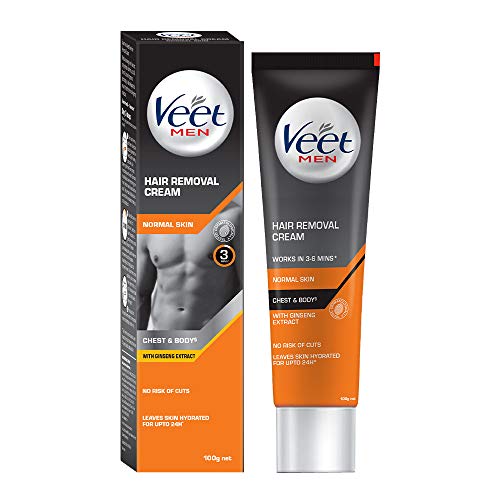Veet Hair Removal Cream for Men, Normal Skin - 100g 3 Veet Hair Removal Cream for Men, Normal Skin - 100g - Image 3