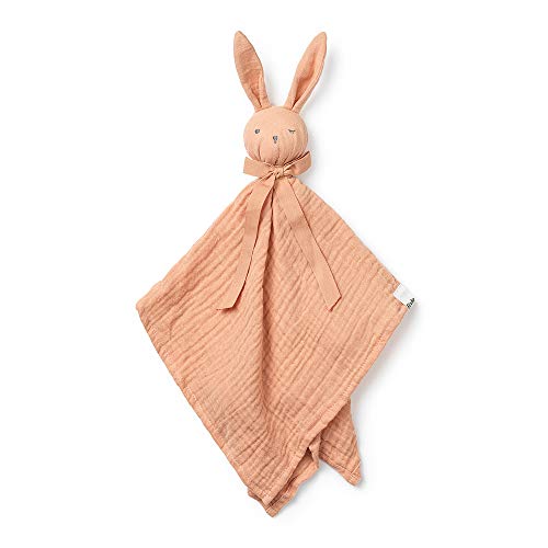Elodie Details Comforter Blanket Blinkie for Babies and Toddlers in 100% Oeko-Tex Extra Soft Cotton - Apricot