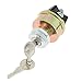 KKmoon Universal Ignition Switch with 2 Keys for Car Tractor Trailer