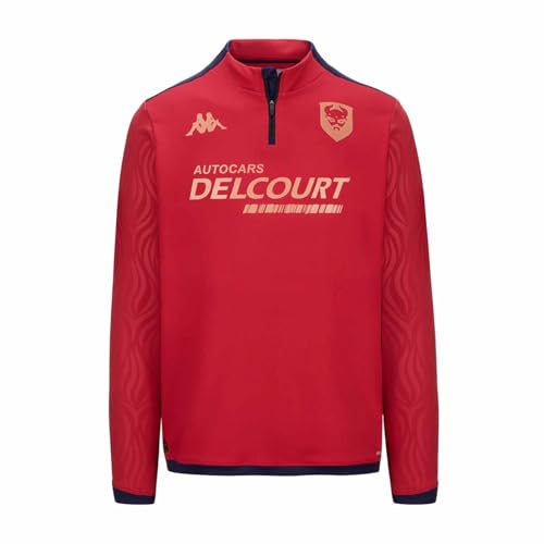 Kappa ABLAS Pro 8 SM Caen Sweat Caen | Homme | Taille L | Red DK/Blue Navy