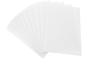 Angoily Foam Core Board 10 Pack 11.69X8.26 Inch Thick Multi-Use Foam Sheets for Crafts DIY Printmaking and Art Projects