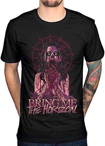 STONSTAIN Bring Me The Horizon Men's Zombie Girl T-Shirt Black