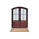 DeCoir 24" x 60" 'Classic Border' Large Coir Double Door Mat