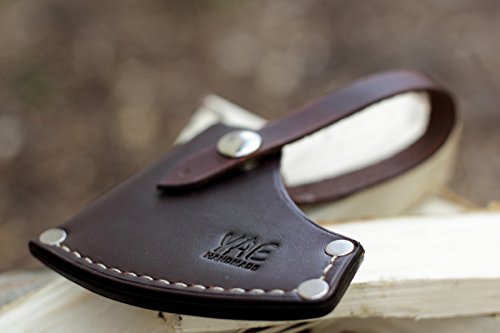 YAE Axe Sheath for Husqvarna 26 in. Curved Handle Multipurpose Axe (Dark Chocolate Brown)