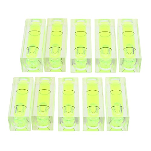 Flameer 30pcs Bubble Level Measuring Equipment Level Picture Hanging Level Mark Square