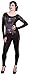 Spiral - Womens - Waisted Corset - Shoulder Lace Top Black - L