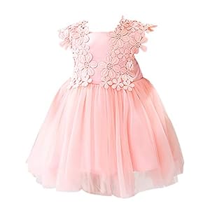 Meisjes pasgeborenen verjaardag trouwjurken – kanten jurken doop honderdagen feest prinses rok zomer