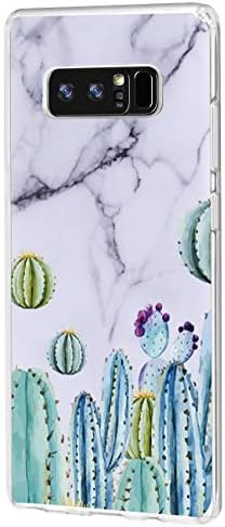 Samsung Galaxy Note 8 Case, TPU Silicon Flexible Slim Fit Soft Clear Edge Cute for Women Girl Bumper Flower Floral Shock Absorber Anti-Scratch Case For Samsung Galaxy Note 8