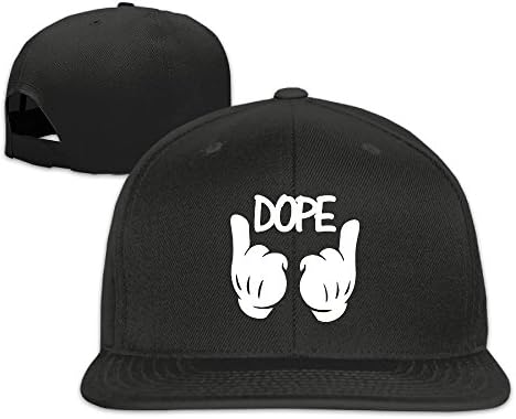 QIDAMIAO Unisex Adult DOPE LOGO Snapback Hats