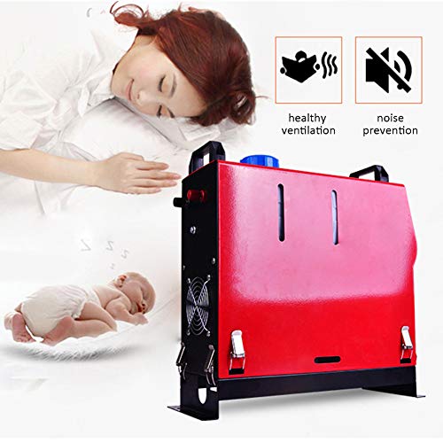 S WIDEN ELECTRIC 12V Air Diesel Heater, 5000W 4 Holes LCD Monitor Real-time Monitoring Parking Heater for Trucks Boats Bus Car All Kinds of Vehicles - Thumbnail 6