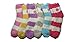 6 Pairs of Super Soft Non-Skid or No Non-Skid Fuzzy Slipper Socks