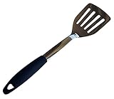 Bizanzzio Stainless Steel Turner Spatula In Black