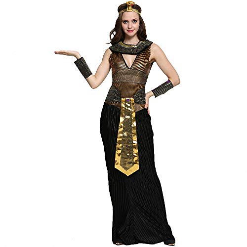 open lace back dress 1920's Egyptian Red Gold Gown – Annie's Ibiza Online main image 0