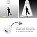 Signstek E27 Motion Sensor Led Bulb with Infrared Detector, Energy Saving Led Motion Sensor Light Bulb, 5 Watts, 400 Lumens, E26 Base, Cool White,with Tube
