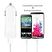 iRAG Car Charger for Moto G4/G4 Plus/G4 Play/G5S Plus/G5-3.1A 2-Port USB Charge Adapter with 4ft Micro USB Charging Cable Cord