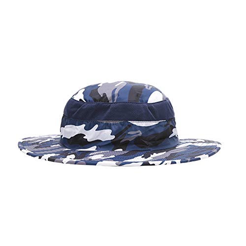 Wander G Fishing Hat for Men Women,Outdoor Sun Cap UPF 50+ UV Sun Protection with Removable Neck Flap, Face Cover Mask & Windproof Strip, Sun Hat for Outdoor Sports & Travel - Thumbnail 4