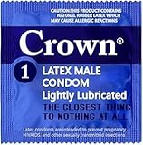 Crown Condoms — 1008 Count — Lubricated Latex