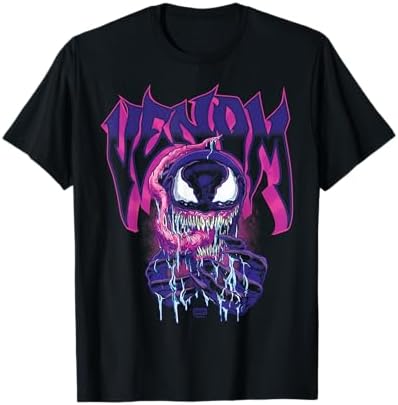 Amazon.com: Marvel Venom We are Venom Face Grin T-Shirt : Clothing