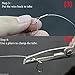 Shaddock Fishing 100pcs/box-400pcs/box Size: 0.6-2.5mm Fishing Wire Leader Crimps Single Barrel Crimping Sleeves 100% Copper Tube Connector Fishing Tackle Kit