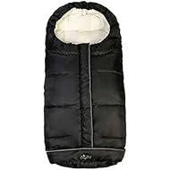 Cozy Baby Sleeping Bag, Stroller Footmuff, 5 Way Zippers Style for Baby Easy in&Out, Extension Footwear Fits Baby Grows,Foldable with Stroller,Multi-Function,Black