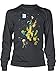 JINX Minecraft Big Boys' Tight Spot Long-Sleeve Premium Cotton T-Shirt (Charcoal Heather, Small)
