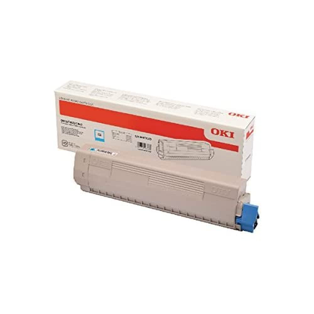 OKI 46471103 Toner 7000pages Cyan Laser Toner & Cartridge - Laser Toner & cartridges (Toner, Cyan, LED, OKI, C823dn)