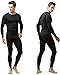 TSLA Men's Thermal Underwear Set, Microfiber Soft Fleece Lined Long Johns, Winter Warm Base Layer Top & Bottom, Soft Micro Fleece Black, X-Large