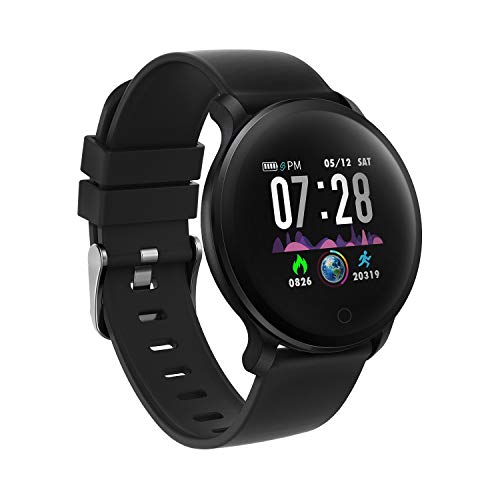 moreFit Smart Watch, IP68 Waterproof Fitness Tracker Watch Color Screen with Heart Rate Blood Pressu moreFit Smart Watch, IP68 Waterproof Fitness Tracker Watch Color Screen with Heart Rate Blood Pressu