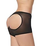 Everbellus Womens Butt Lifter Enhancer Tummy Control Boy Shorts Shaper Panty
