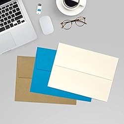 LUXPaper A7 Invitation Envelopes for 5 x 7 Cards in