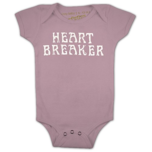 Punkster Baby Girl's HEARTBREAKER SS Punksie 18-24M Lavender