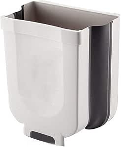 FFLSDR Restos de Basura de la Cocina Pared del Cubo Plegable Mueble de