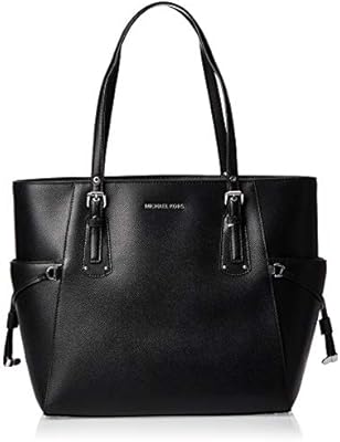 voyager small crossgrain leather tote