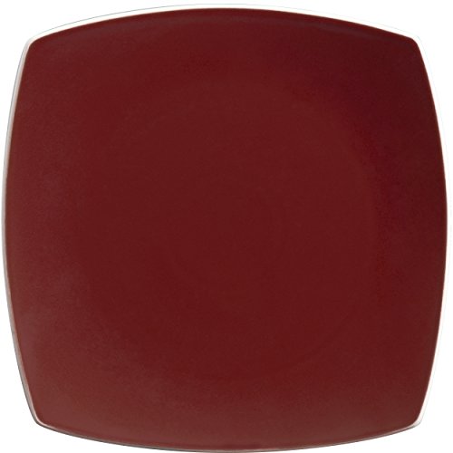 image for Gibson Home Soho Lounge Matte 16 Piece Dinnerware Set, Brick