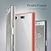 Ringke Fusion Compatible with Sony Xperia XZ1 Compact Phone Case Crystal Clear Minimalist Transparent PC Back TPU Bumper Drop Protection Scratch Resistant Natural Shape Protective Cover - Clear