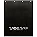 AeroPro Volvo Trucks 24" x 30" Black & Silver Poly Semi Truck Mud Flaps-Pair