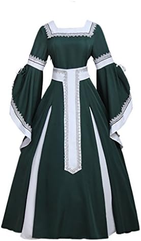 Cosplayitem Medieval Dress Renaissance Victorian Rococo Dress Party Costume Trumpet Sleeves