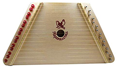 Music Maker Lap Harp + Red Canvas Zippered Carrying Case - Thumbnail 3