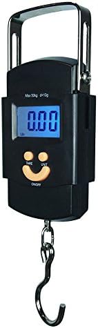 Oceanwide88 Portable 50kg 110lbs Digital Hanging Luggage Weight Electronic Fish Hook Scale