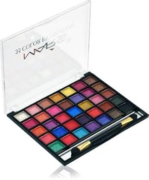 Mars 35 in 1 Shimmering Eyeshadow palette 28 g (Multicolor) FREE UNDER EYE CREAM