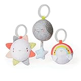 Skip Hop Silver Lining Cloud Ball Trip Activity Toys, Multi, (3/pack)
