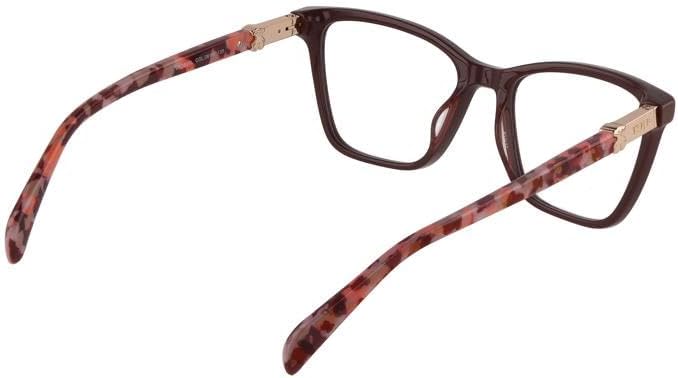Brille mit Sehstärke für Damen Rechteckig Braun VTOB29L